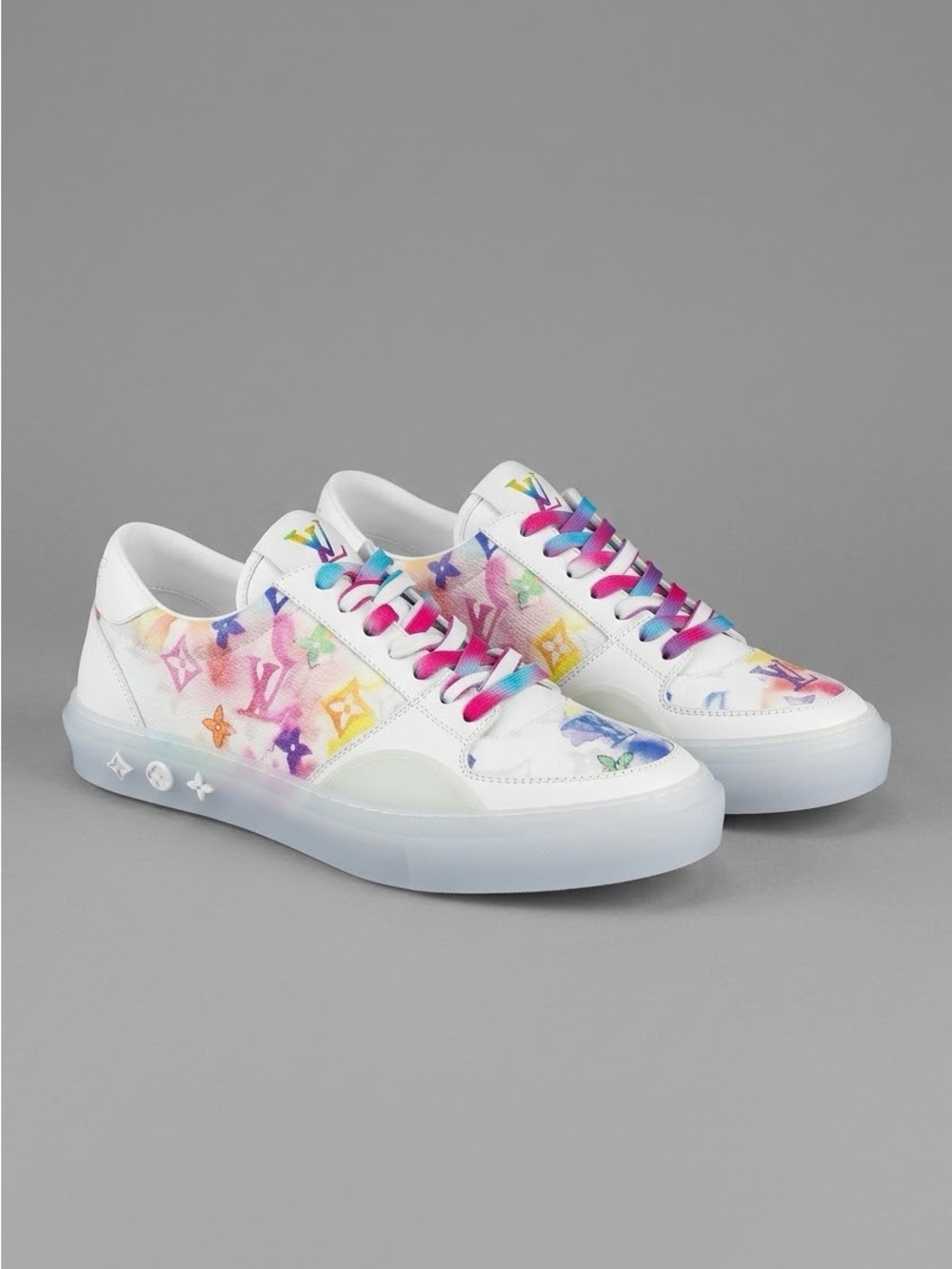 Louis Vuitton Ollie White Rainbow Monogram - USED